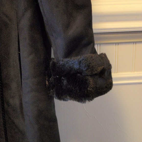 Free Shipping Gallery Black Russian hat and long  coat very warm  a size X-Large - Picture 8 of 12